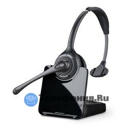 Plantronics CS510/A-APP51 беспроводная гарнитура для стационарного телефона PL-CS510/A-APP51 в комплекте с электронным микролифтом для Polycom